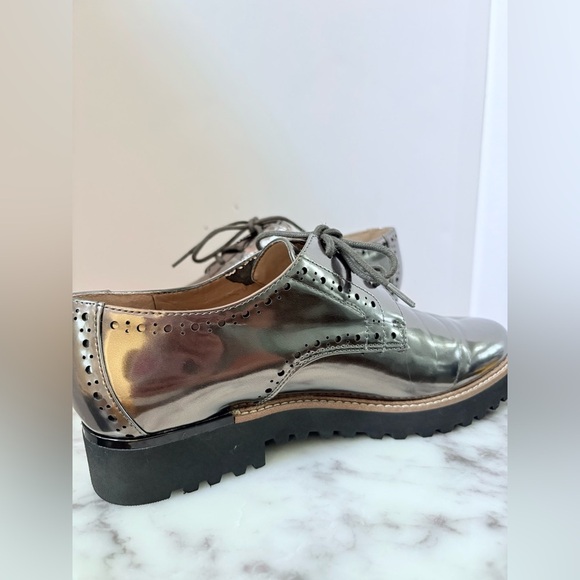 Franco Sarto Metallic Oxford Lace-Up Shoes Women’s Size 6.5M - Picture 7 of 14